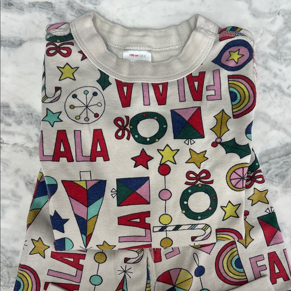 Hanna Andersson Colorful Holiday Kids Pajama Set
